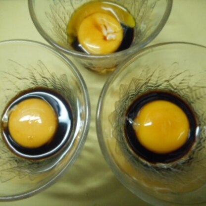 oppeke22 さん
醤油漬け卵黄に興味がわき作りました。
明日は次のレシピが楽しみです♡
レシピありがとうございました(^^♪